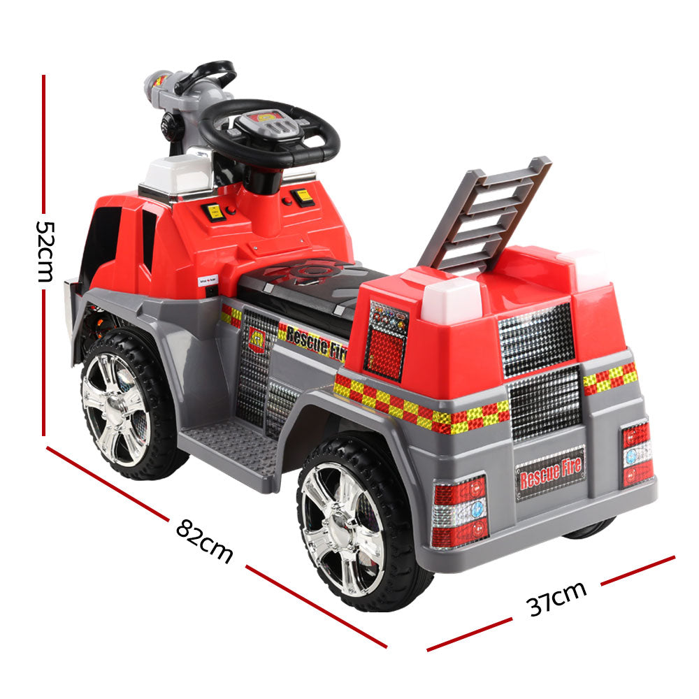 rigo-kids-ride-on-fire-truck-motorbike-motorcycle-car-red-grey