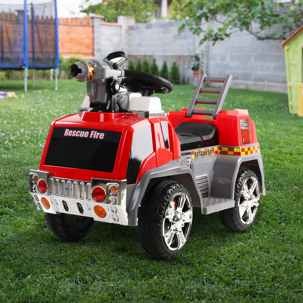 rigo-kids-ride-on-fire-truck-motorbike-motorcycle-car-red-grey