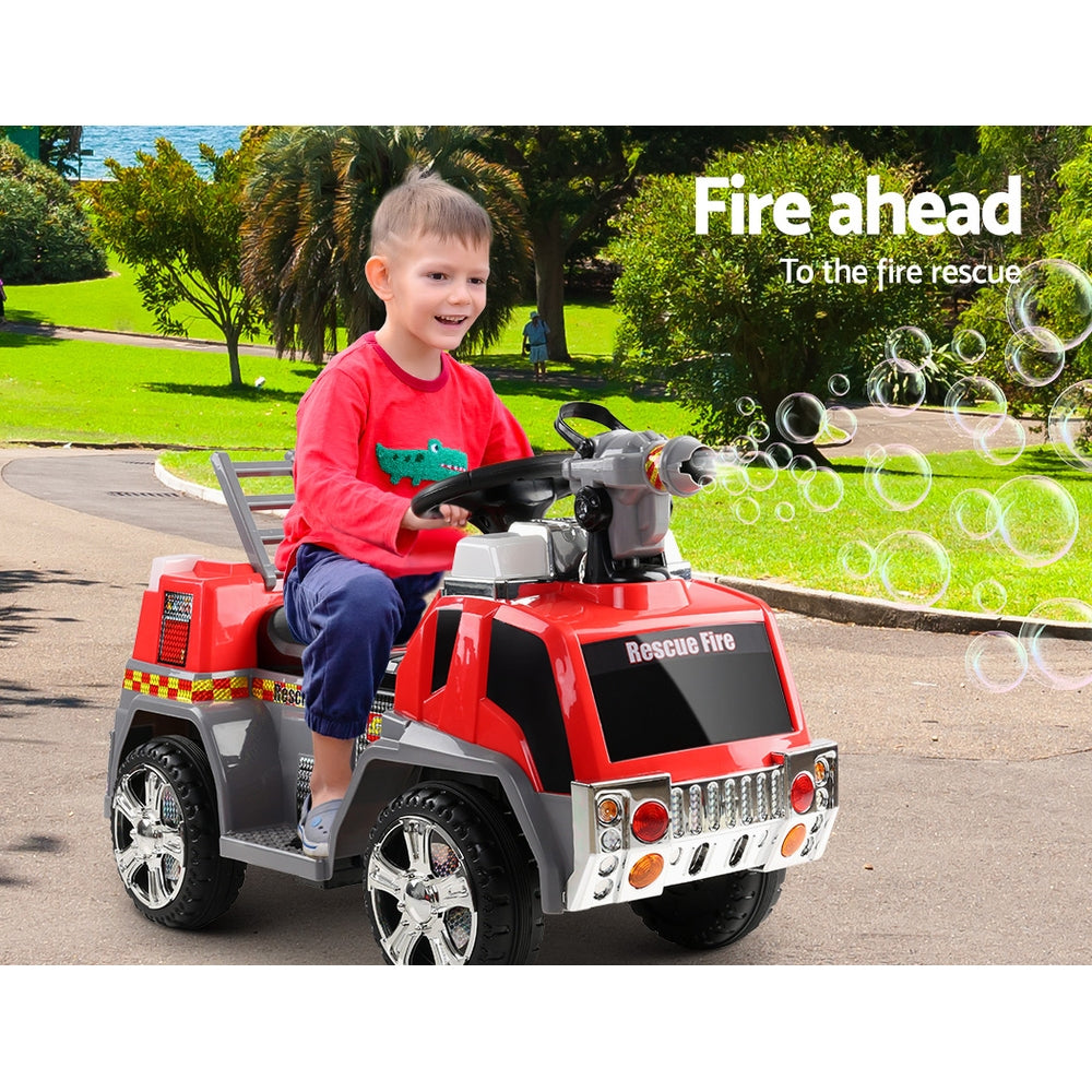 rigo-kids-ride-on-fire-truck-motorbike-motorcycle-car-red-grey