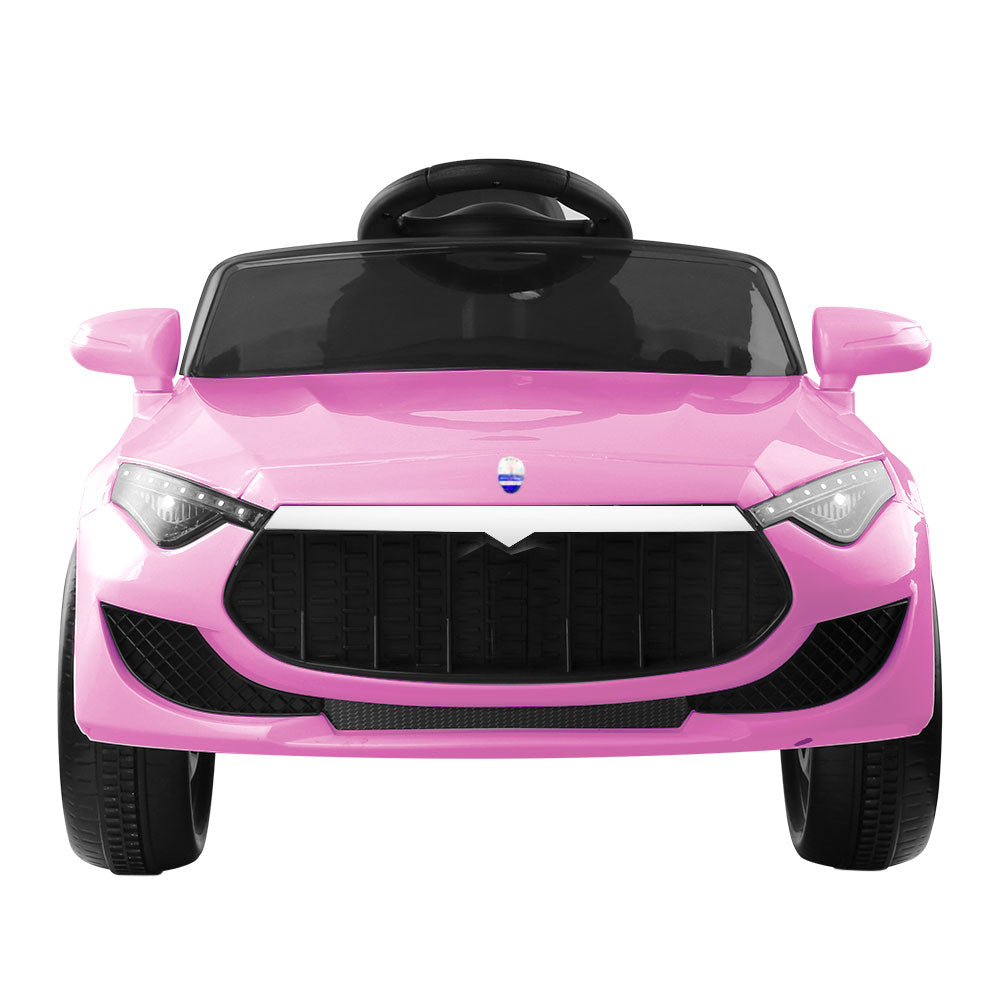 rigo-kids-ride-on-car-battery-electric-toy-remote-control-pink-cars-dual-motor