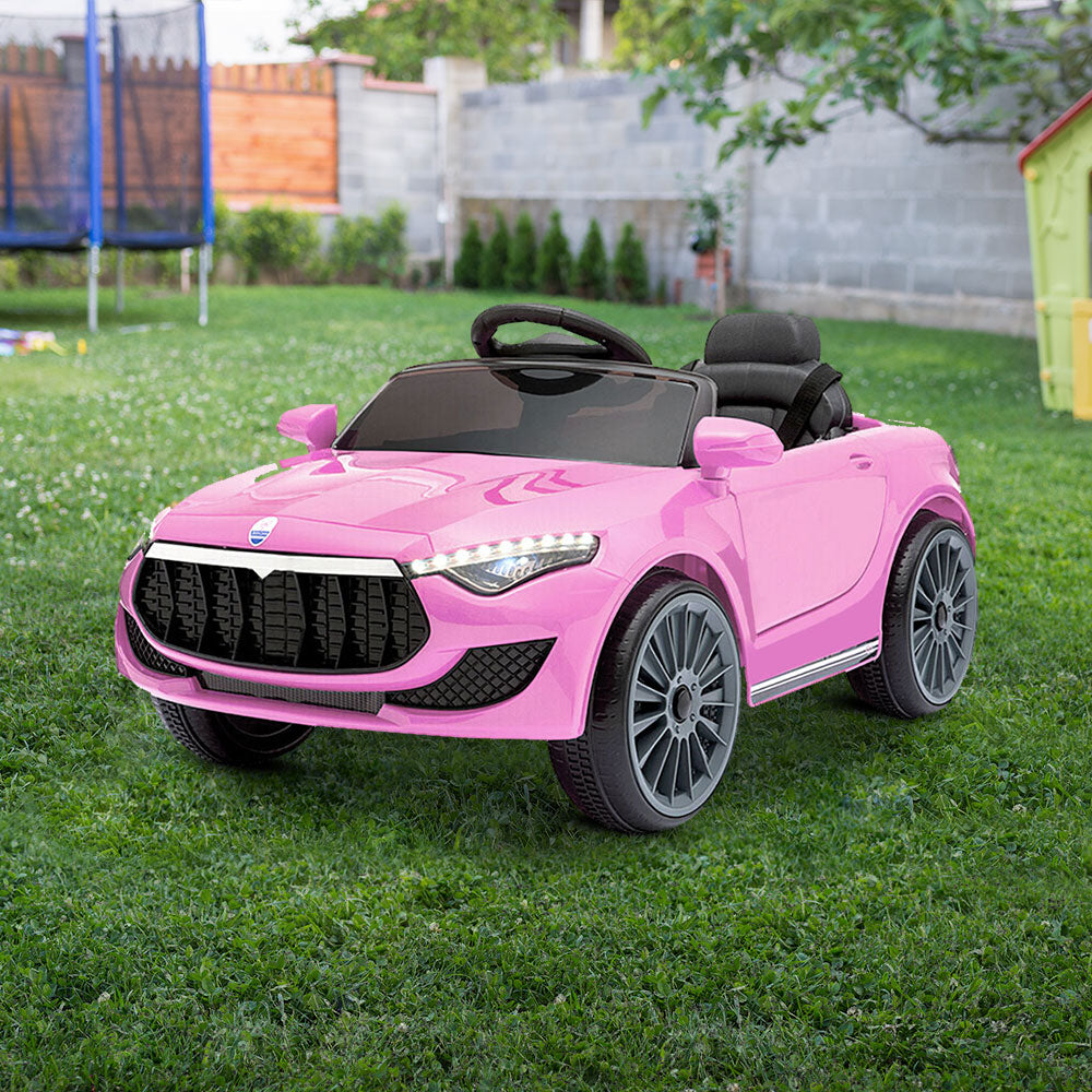 rigo-kids-ride-on-car-battery-electric-toy-remote-control-pink-cars-dual-motor