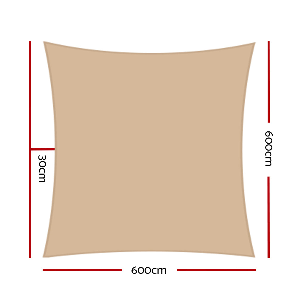 instahut-shade-sail-cloth-rectangle-shadesail-heavy-duty-sand-sun-canopy-6x6m