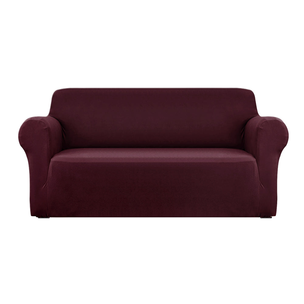 artiss-sofa-cover-elastic-stretchable-couch-covers-burgundy-3-seater