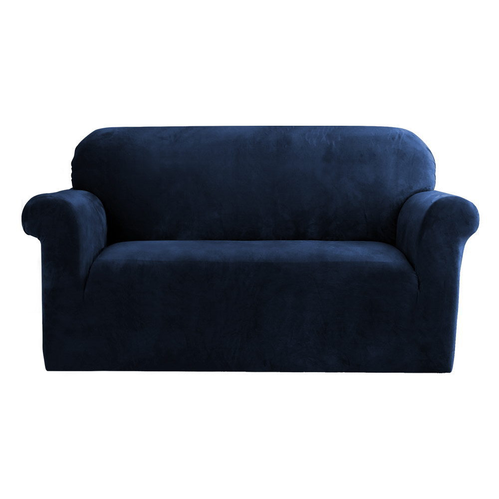 artiss-velvet-sofa-cover-plush-couch-cover-lounge-slipcover-2-seater-sapphire