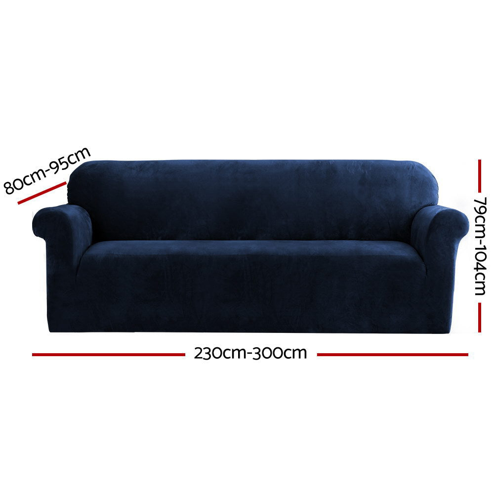 artiss-velvet-sofa-cover-plush-couch-cover-lounge-slipcover-4-seater-sapphire