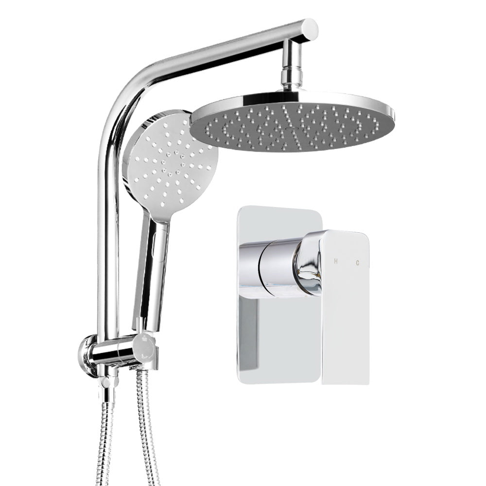 cefito-wels-9-rain-shower-head-mixer-round-handheld-high-pressure-wall-chrome