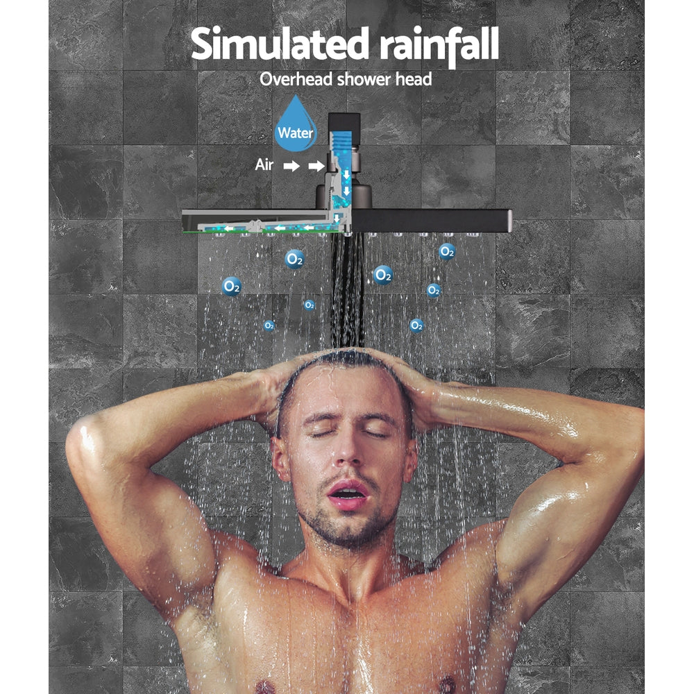 cefito-wels-8-rain-shower-head-taps-square-high-pressure-wall-arm-diy-black
