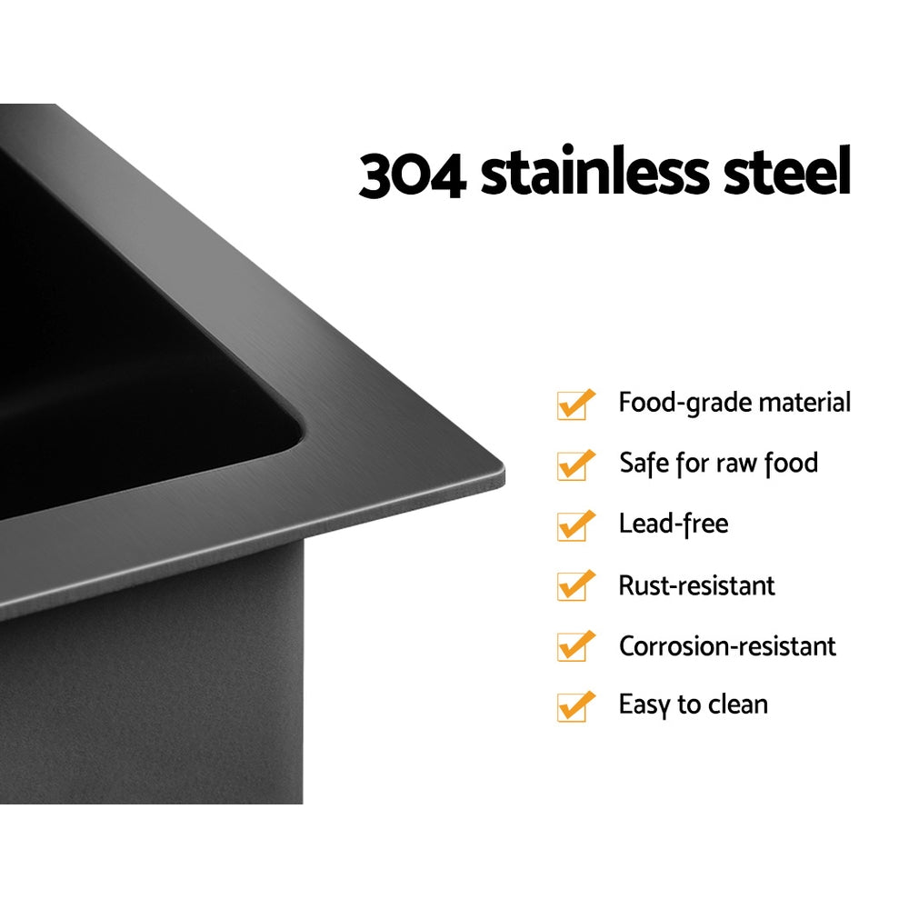 cefito-100cm-x-45cm-stainless-steel-kitchen-sink-under-top-flush-mount-black