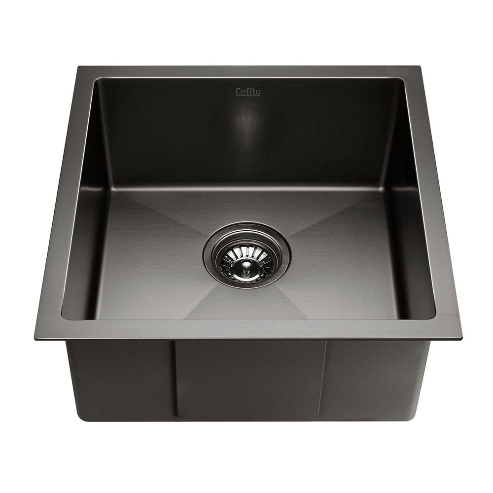 cefito-51cm-x-45cm-stainless-steel-kitchen-sink-under-top-flush-mount-black