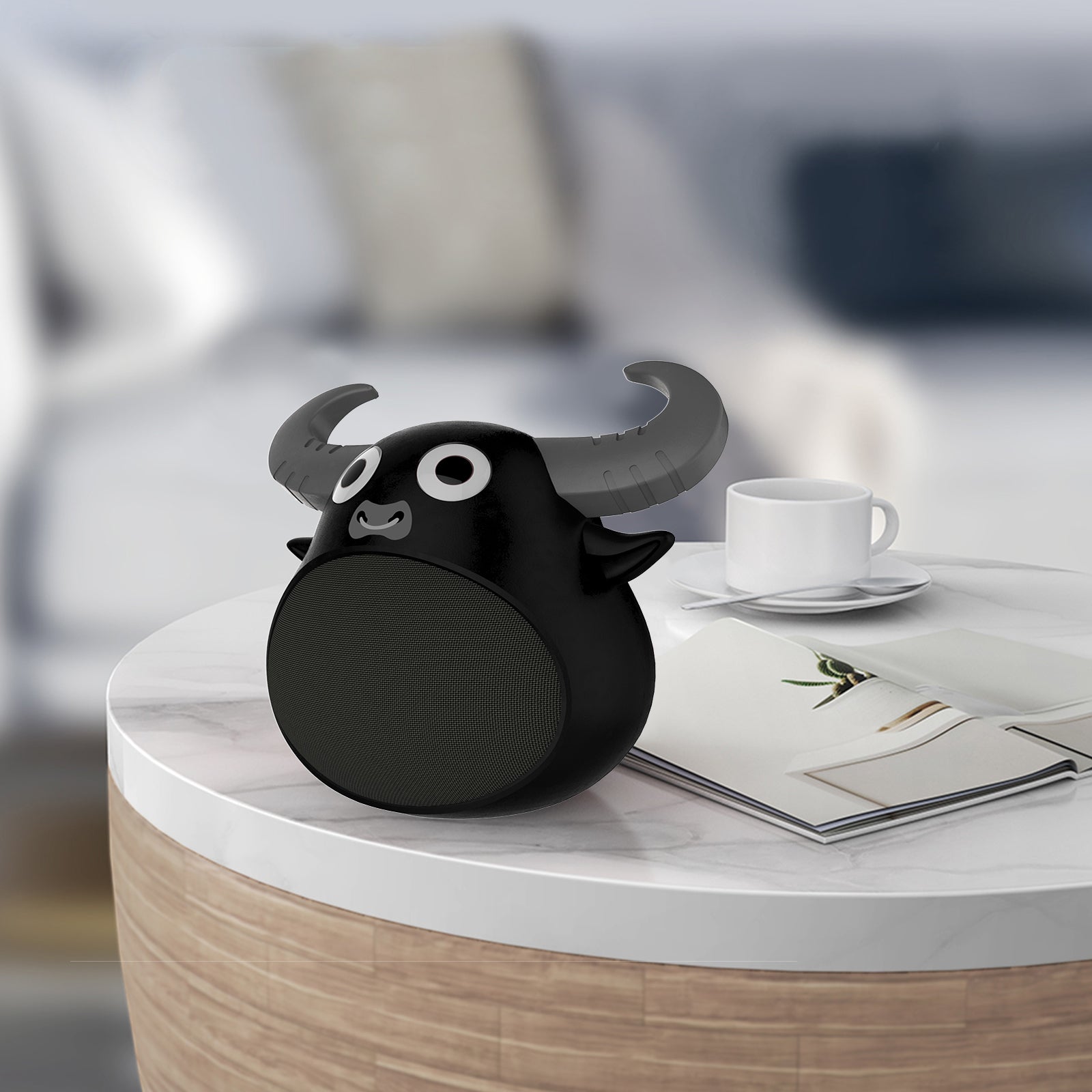 fitsmart-bluetooth-animal-face-speaker-portable-wireless-stereo-sound-black