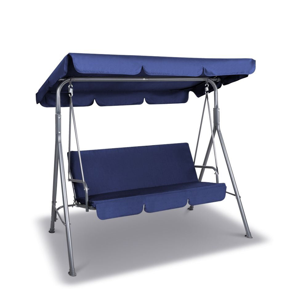 milano-outdoor-swing-bench-seat-chair-canopy-furniture-3-seater-garden-hammock-dark-blue
