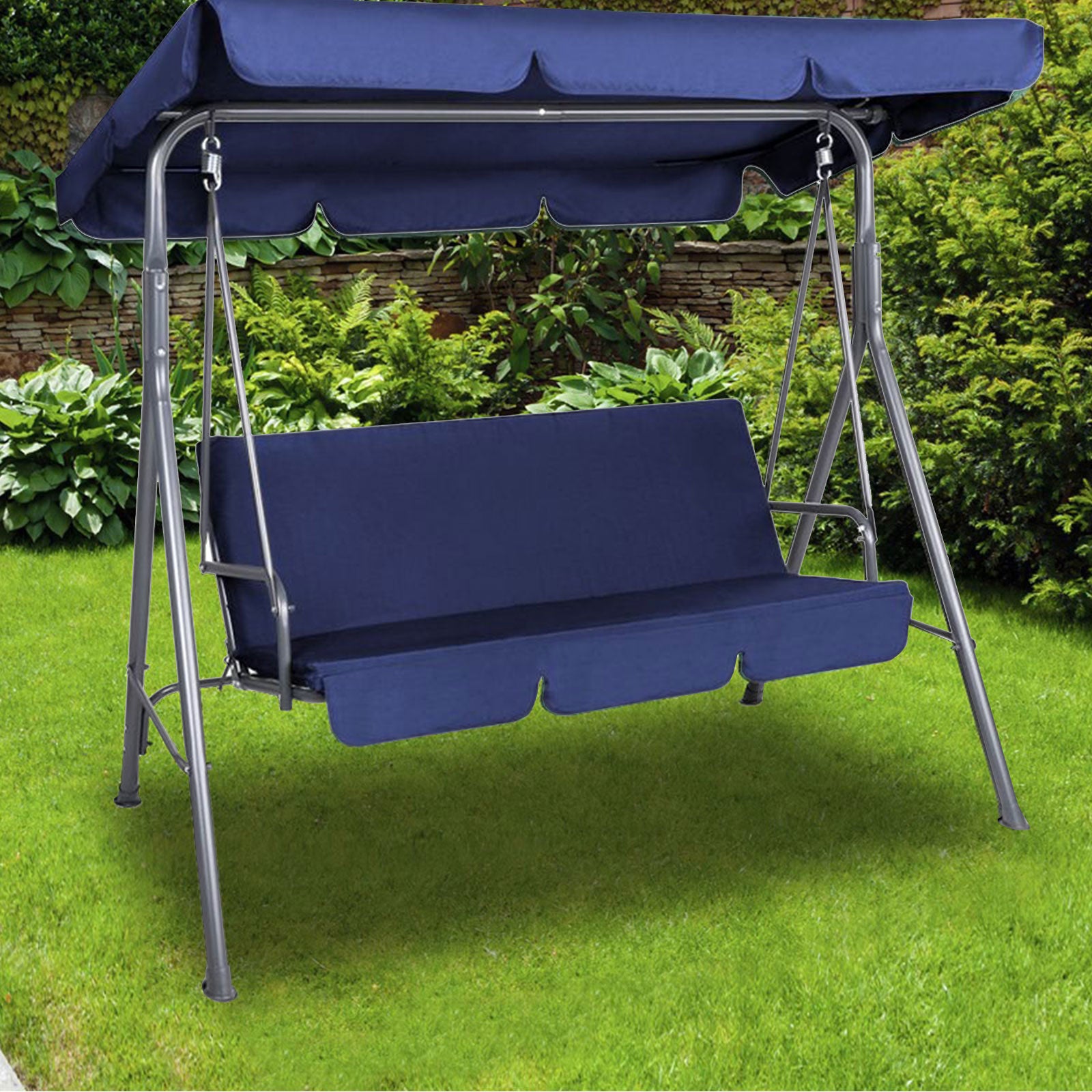 milano-outdoor-swing-bench-seat-chair-canopy-furniture-3-seater-garden-hammock-dark-blue