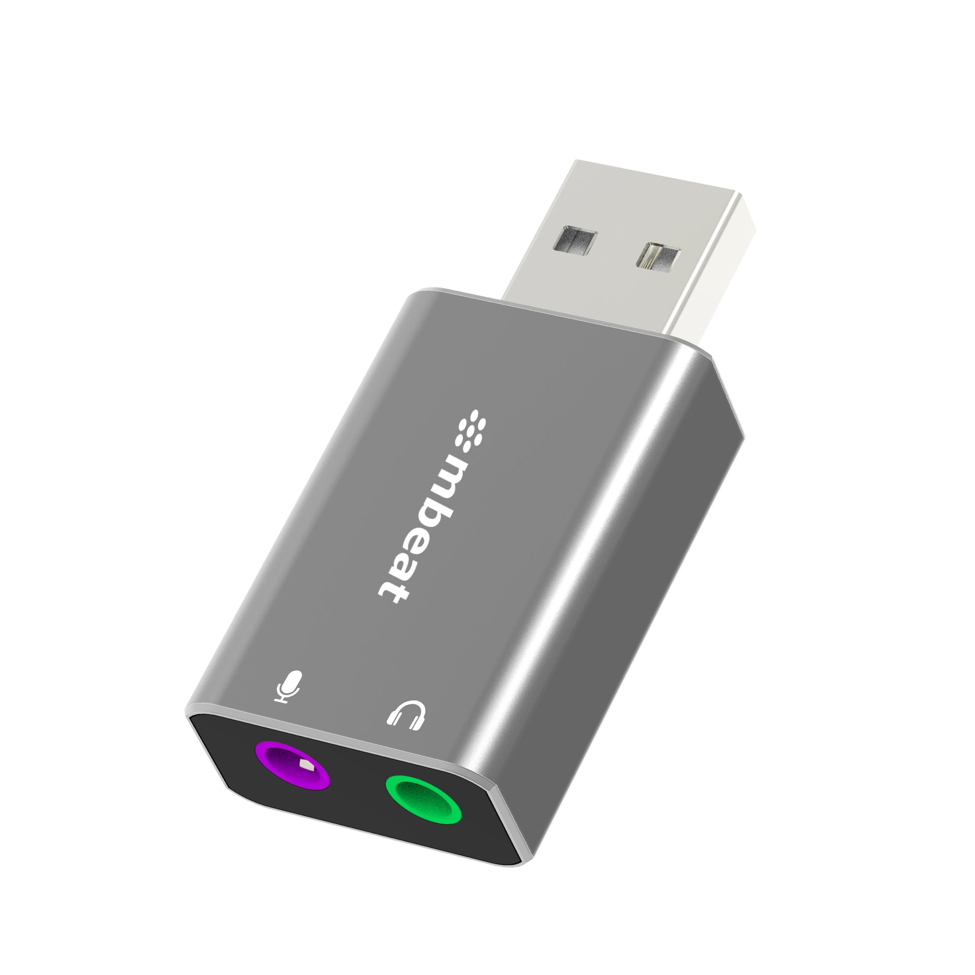 mbeat-elite-usb-to-3-5mm-audio-and-microphone-adapter-add-headphone-audio-jack-to-usb-a-computers-laptops-notebooks-space-grey