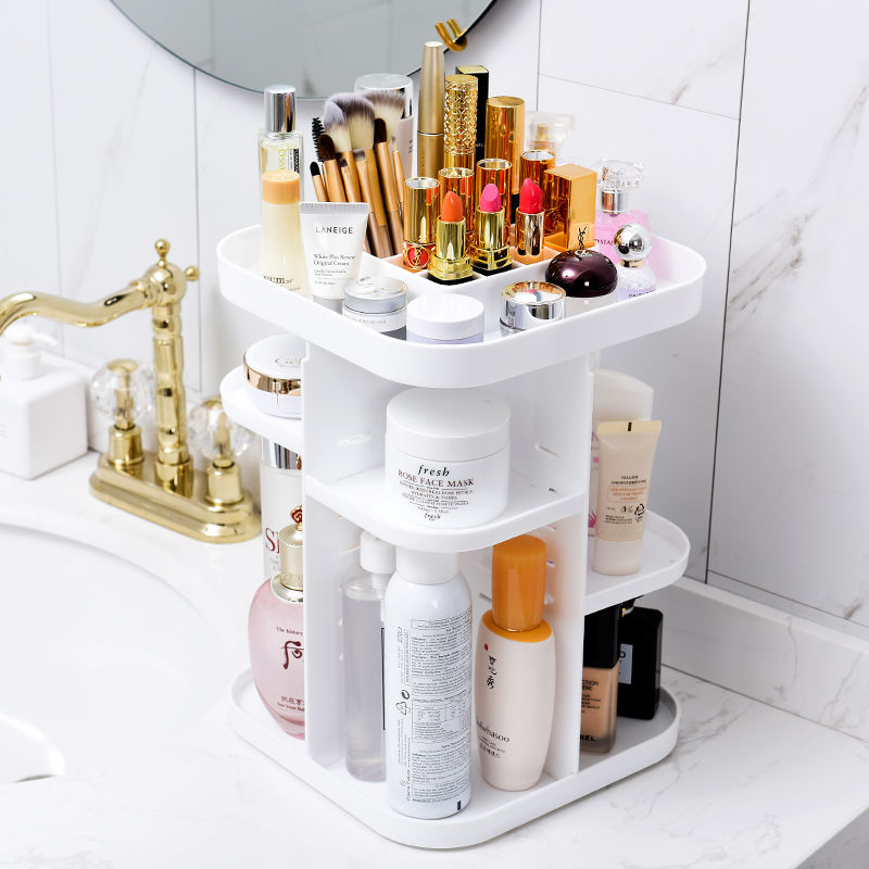 360-rotating-large-capacity-makeup-organizer-for-bedroom-and-bathroom-white