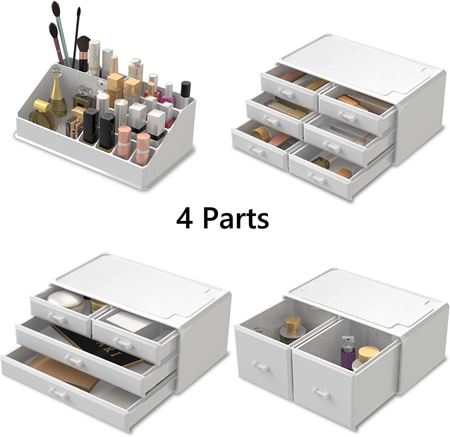 makeup-cosmetic-organizer-storage-with-12-drawers-display-boxes-white