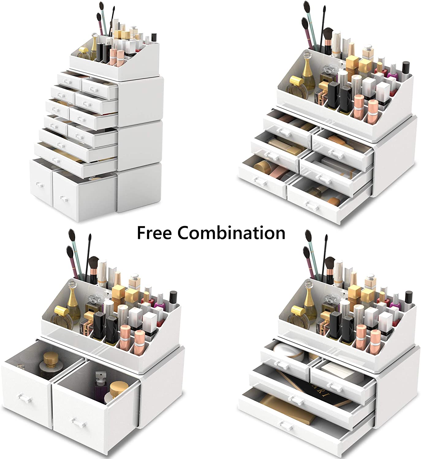 makeup-cosmetic-organizer-storage-with-12-drawers-display-boxes-white