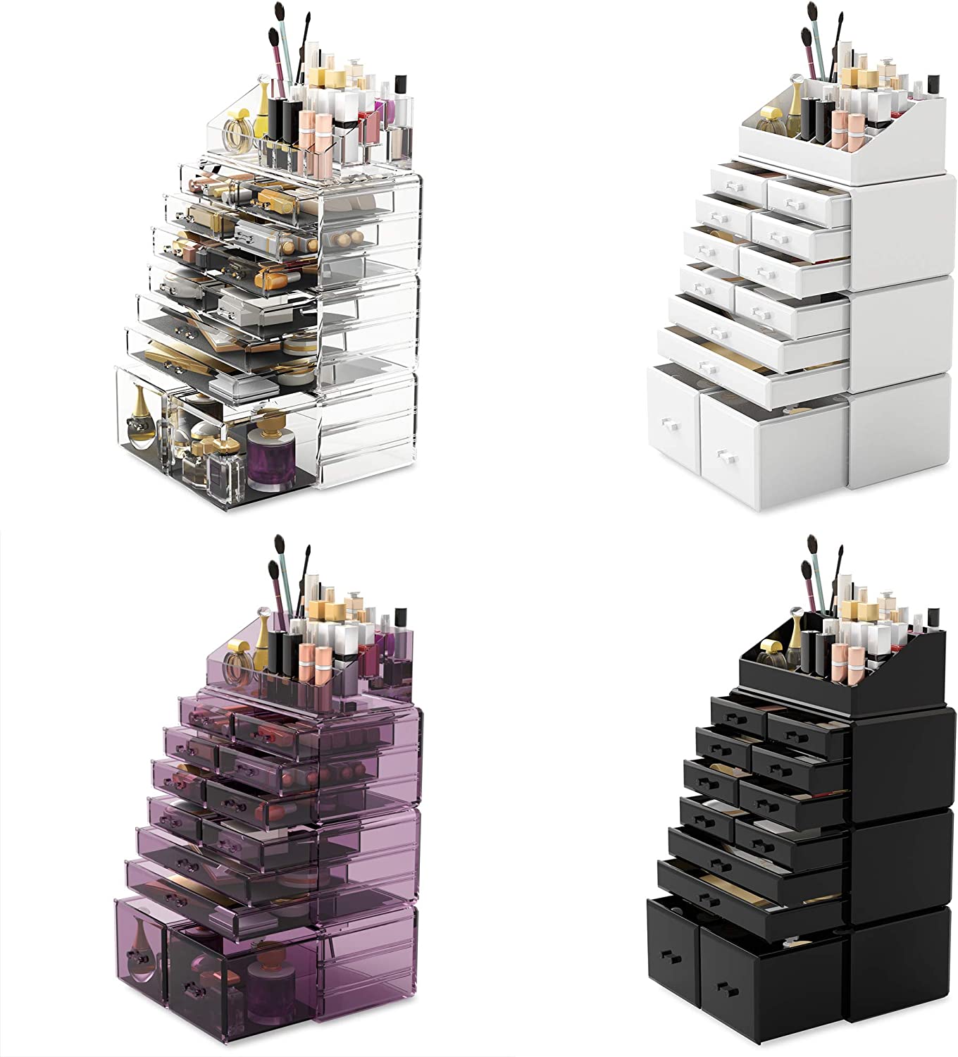 makeup-cosmetic-organizer-storage-with-12-drawers-display-boxes-white