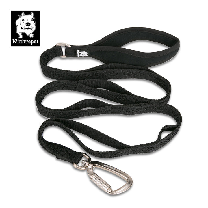 whinyepet-leash-black-m