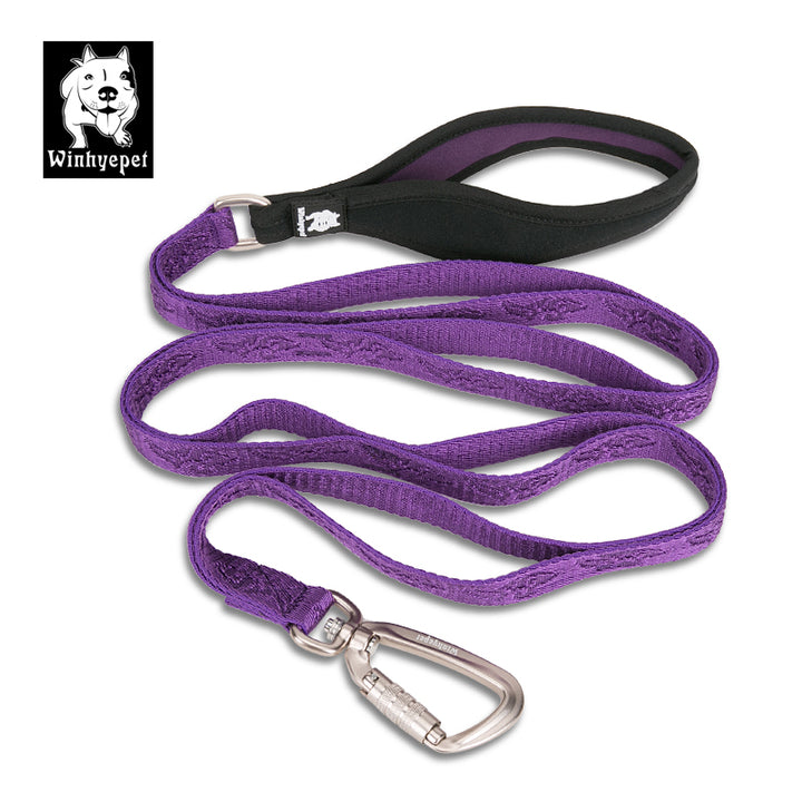 whinyepet-leash-purple-m