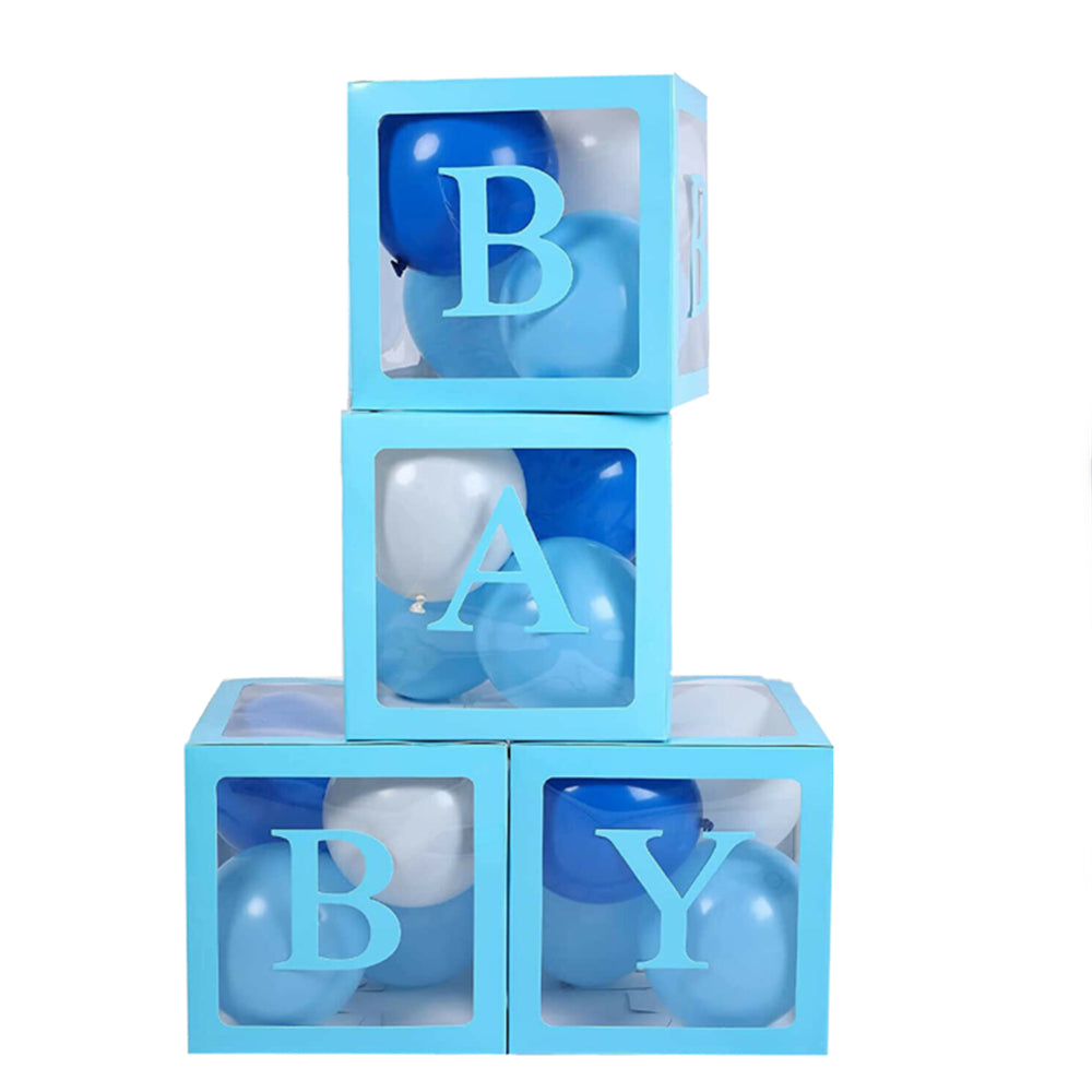 4pcs-set-baby-balloon-box-cube-blue-boxes-birthday-boy-baby-shower-party-wedding