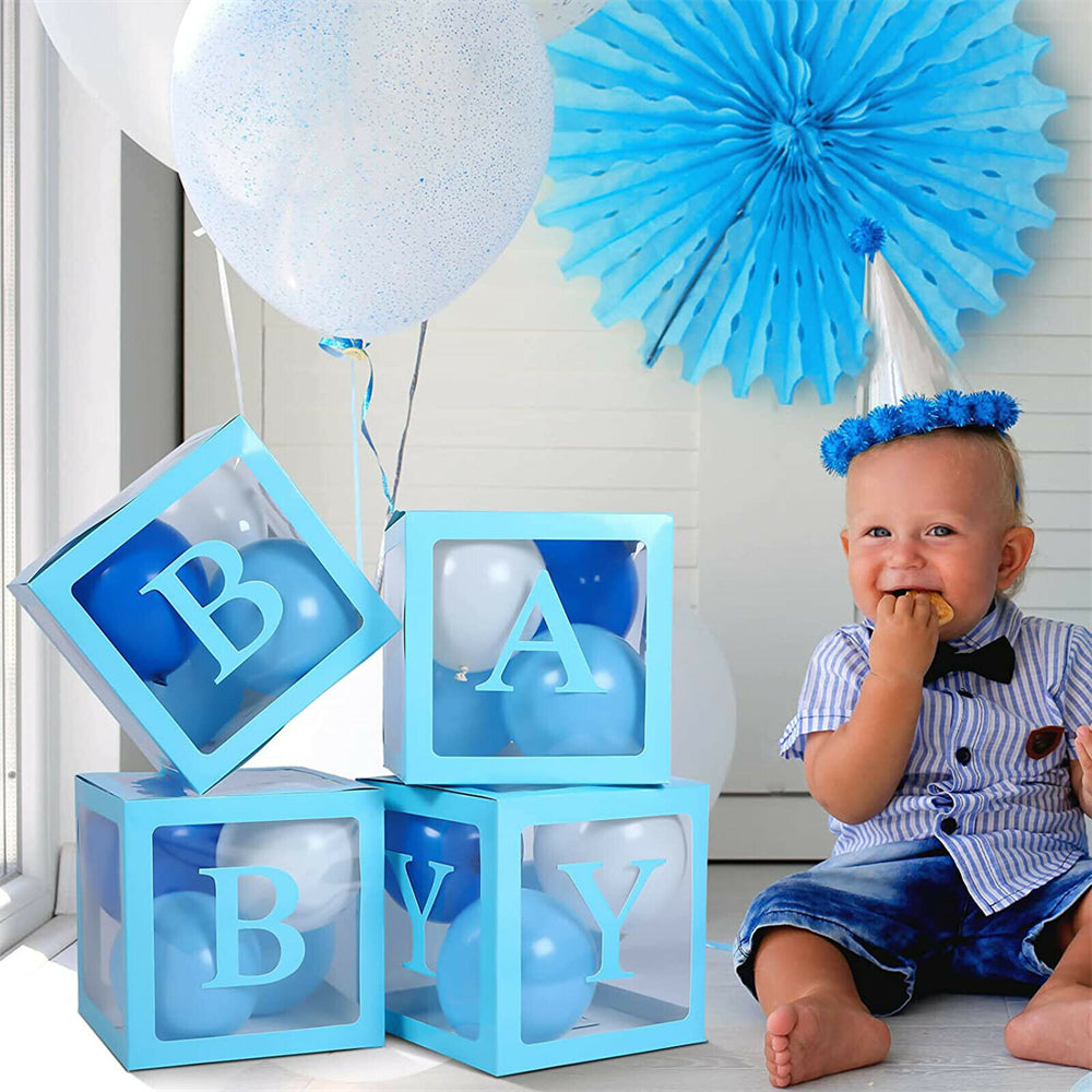 4pcs-set-baby-balloon-box-cube-blue-boxes-birthday-boy-baby-shower-party-wedding