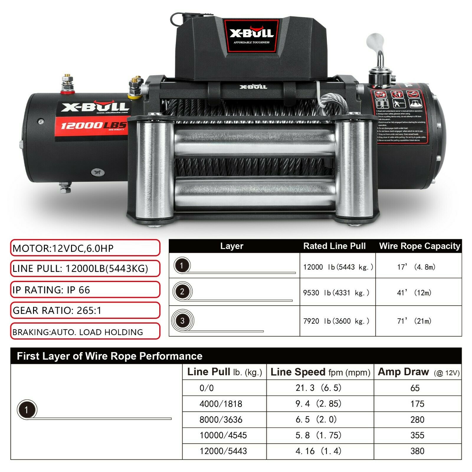 x-bull-electric-winch-12000lbs-5454kgs-steel-cable-12v-wireless-remote-offroad