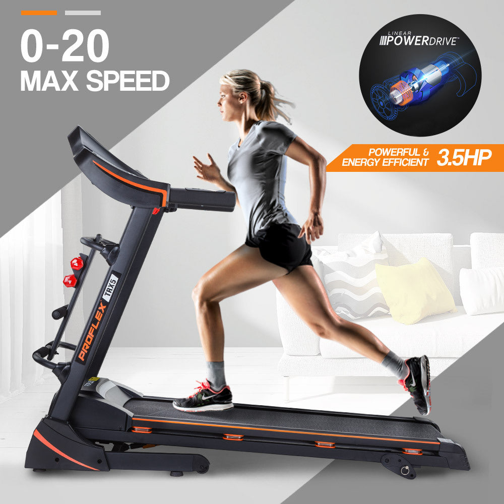 proflex-electric-treadmill-w-fitness-tracker-home-gym-exercise-equipment