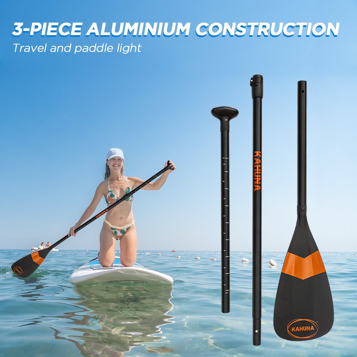 Kahuna Hana Adjustable Paddle for Stand Up Paddle Boards