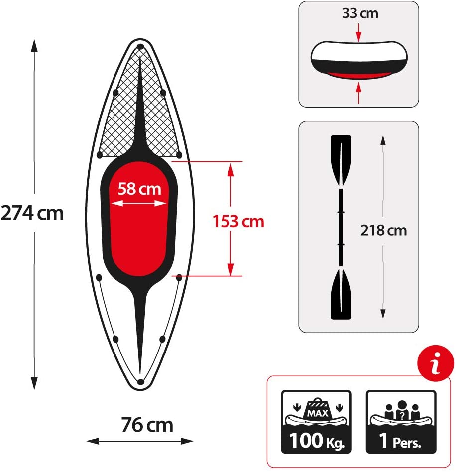 intex-sports-challenger-k1-inflatable-kayak-1-seat-floating-boat-oars-river-lake-68305np