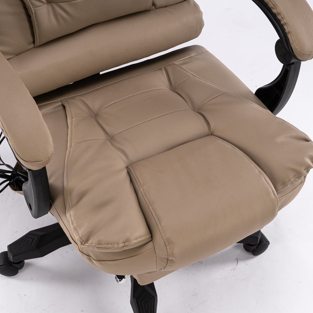 8 Point Massage Chair Executive Office  Recliner Pu Leather 3 colours