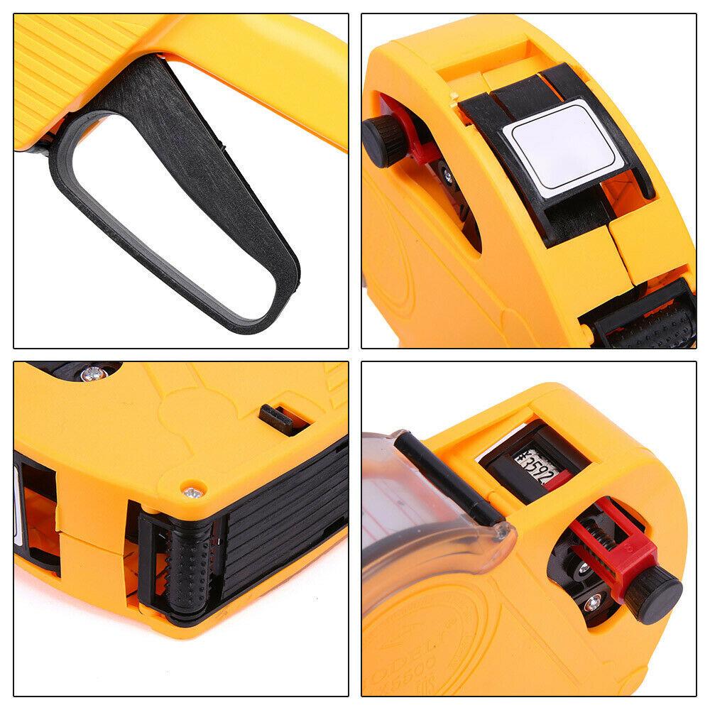 price-tag-gun-labeller-pricing-with-2-rolls-labels-and-inks-roller-machine-kit-yellow