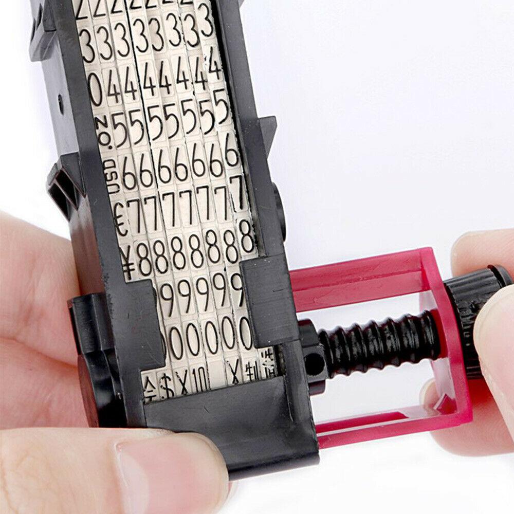 price-tag-gun-labeller-pricing-with-2-rolls-labels-and-inks-roller-machine-kit-yellow