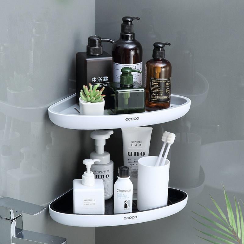ecoco-bathroom-corner-shower-shelf-corner-shower-caddy-shower-storage-organizer-wall-mounted-for-bathroom-kitchen-toilet-black