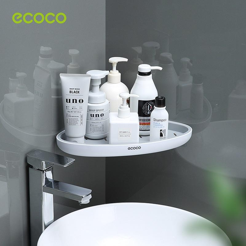 ecoco-bathroom-corner-shower-shelf-corner-shower-caddy-shower-storage-organizer-wall-mounted-for-bathroom-kitchen-toilet-black