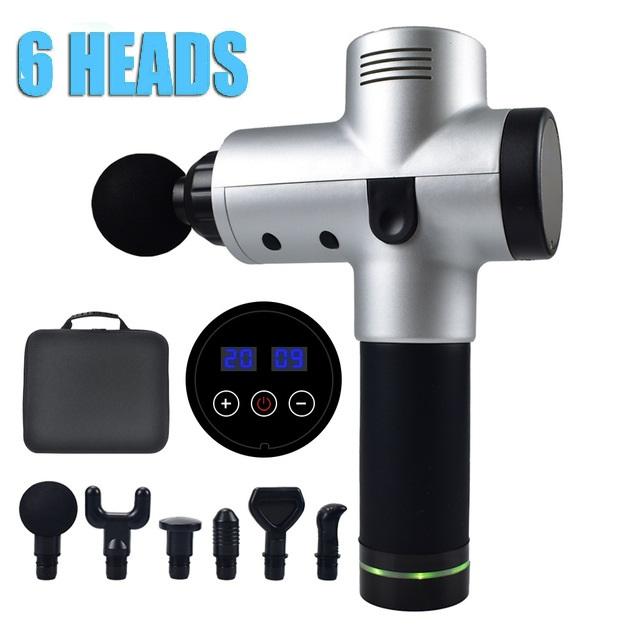 powerful-6-heads-lcd-massage-gun-percussion-vibration-muscle-therapy-deep-tissue-black