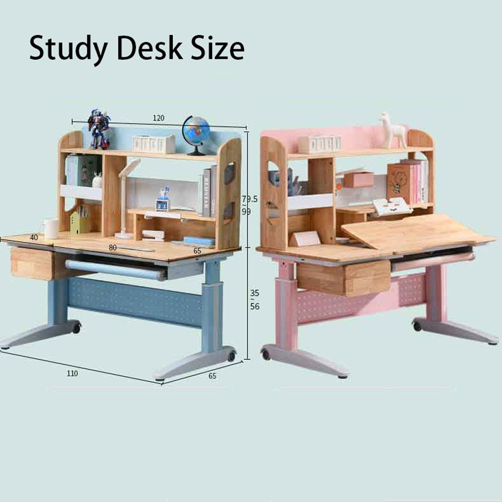 solid-rubber-wood-height-adjustable-children-kids-ergonomic-blue-study-desk-chair-set-120cm-au