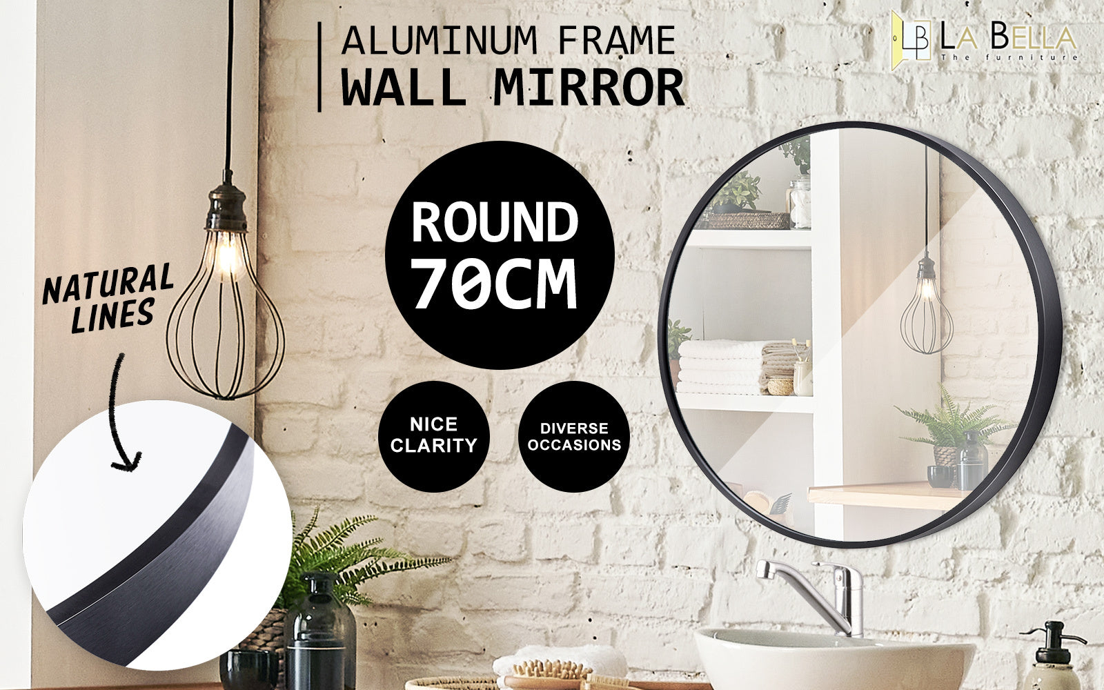 la-bella-black-wall-mirror-round-aluminum-frame-makeup-decor-bathroom-vanity-70cm