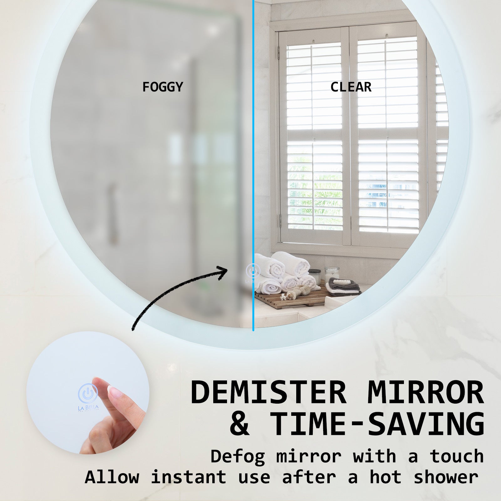 la-bella-led-wall-mirror-round-touch-anti-fog-makeup-decor-bathroom-vanity-50cm