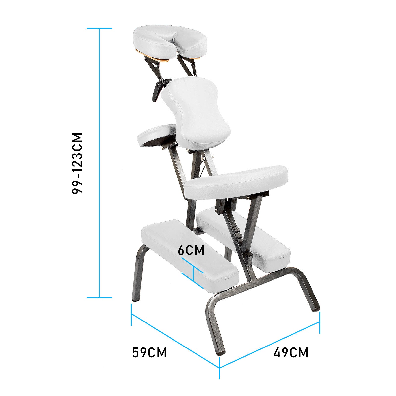 forever-beauty-white-portable-beauty-massage-foldable-chair-table-therapy-waxing-aluminium
