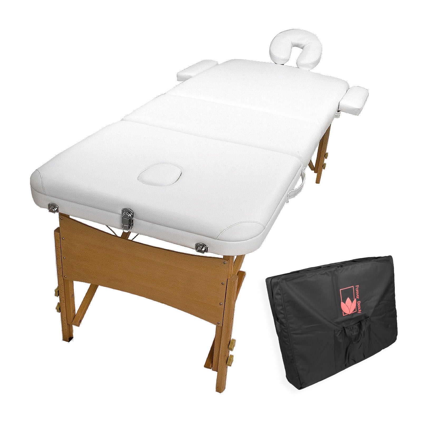 forever-beauty-white-portable-beauty-massage-table-bed-3-fold-70cm-wooden