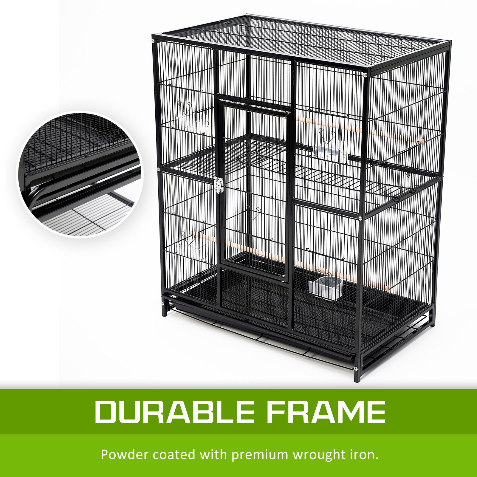 paw-mate-137cm-bird-cage-parrot-aviary-melody