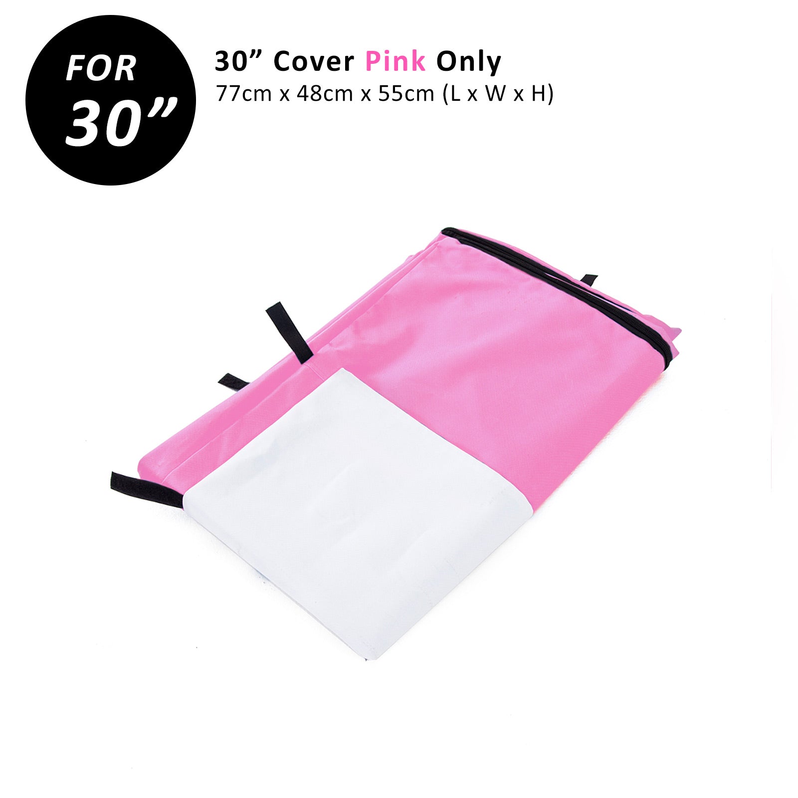 paw-mate-pink-cage-cover-enclosure-for-wire-dog-cage-crate-30in