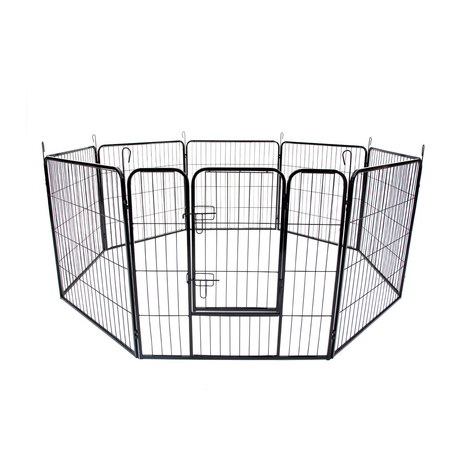 paw-mate-pet-playpen-heavy-duty-32in-8-panel-foldable-dog-exercise-enclosure-fence-cage