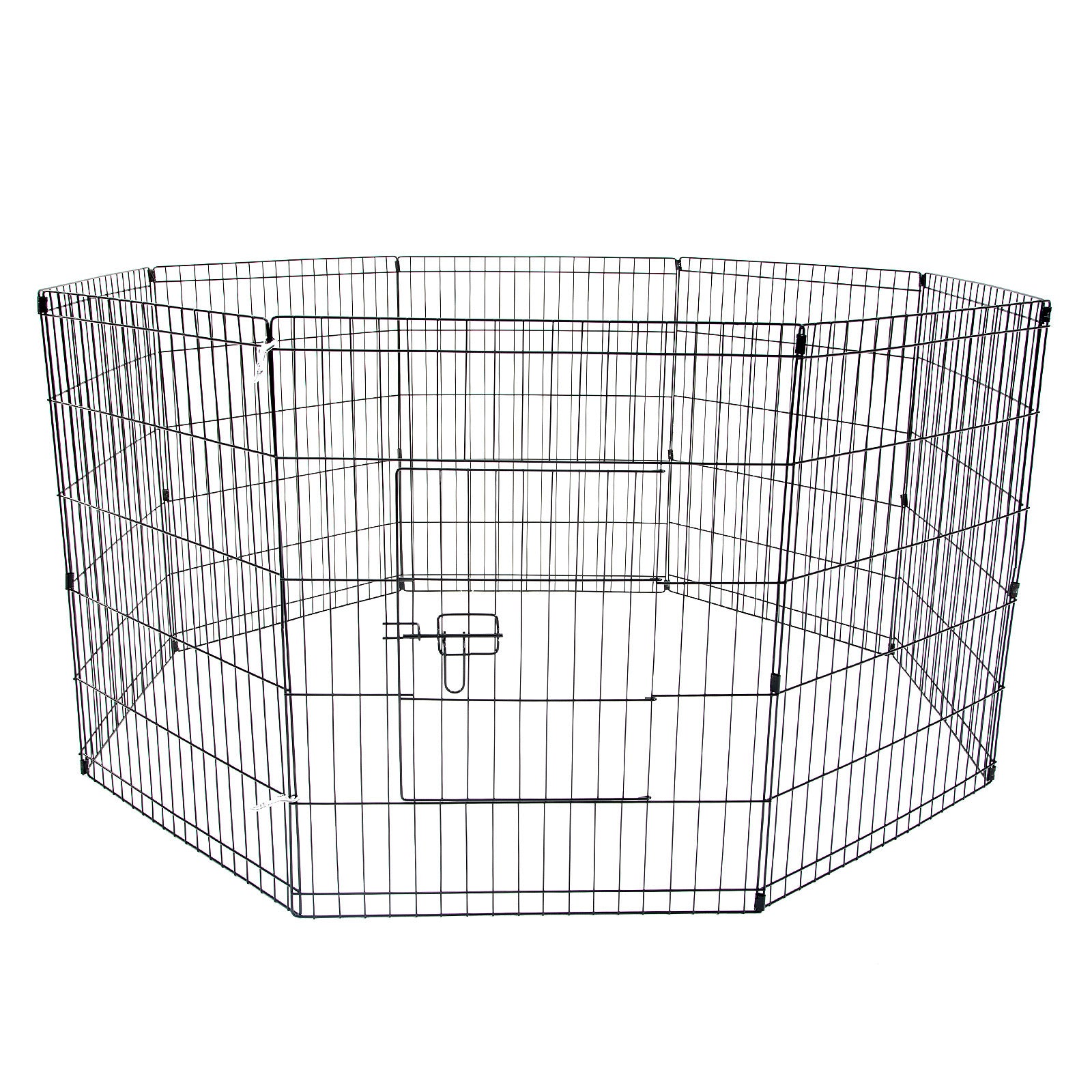 paw-mate-pet-playpen-8-panel-36in-foldable-dog-exercise-enclosure-fence-cage