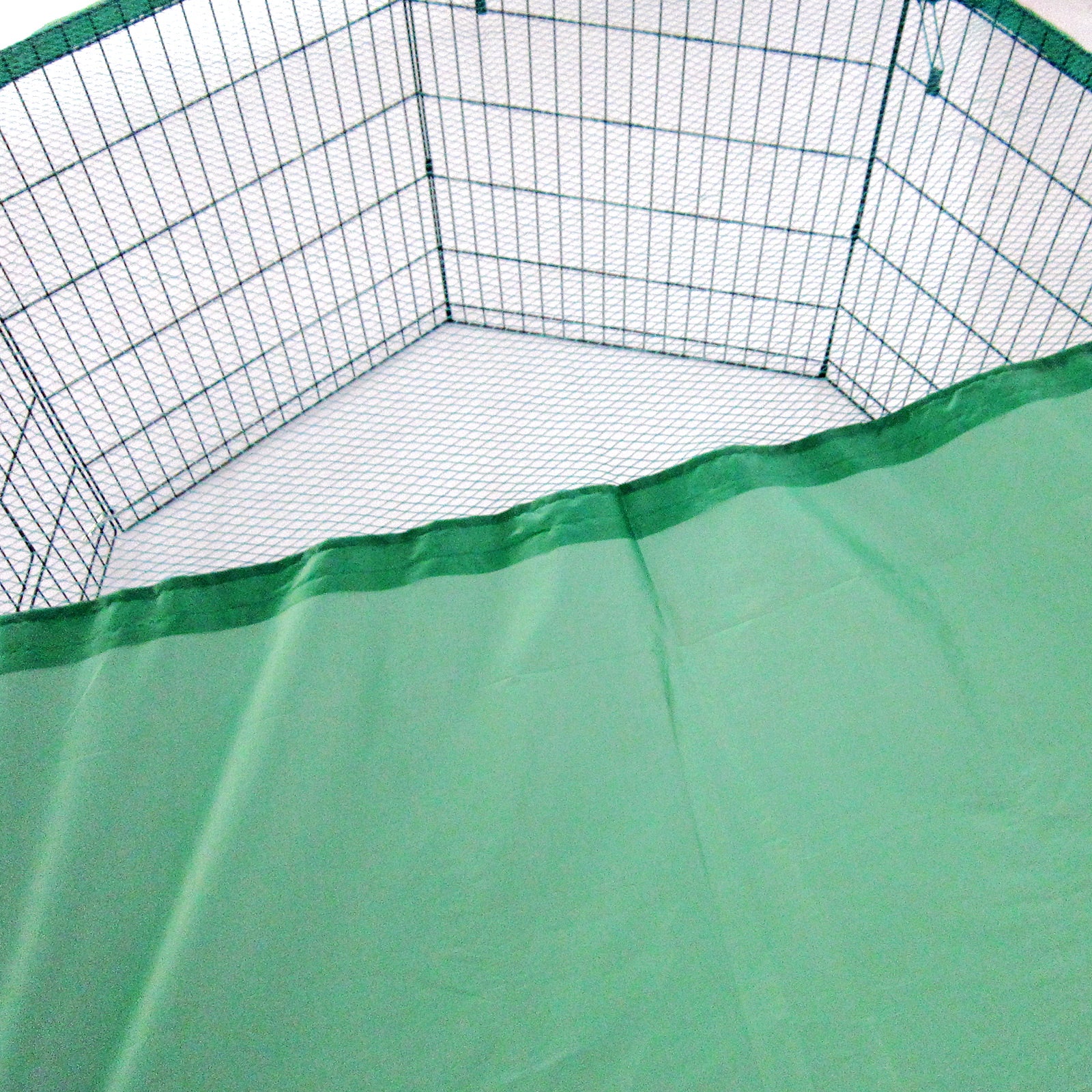 paw-mate-green-net-cover-for-pet-playpen-30in-dog-exercise-enclosure-fence-cage