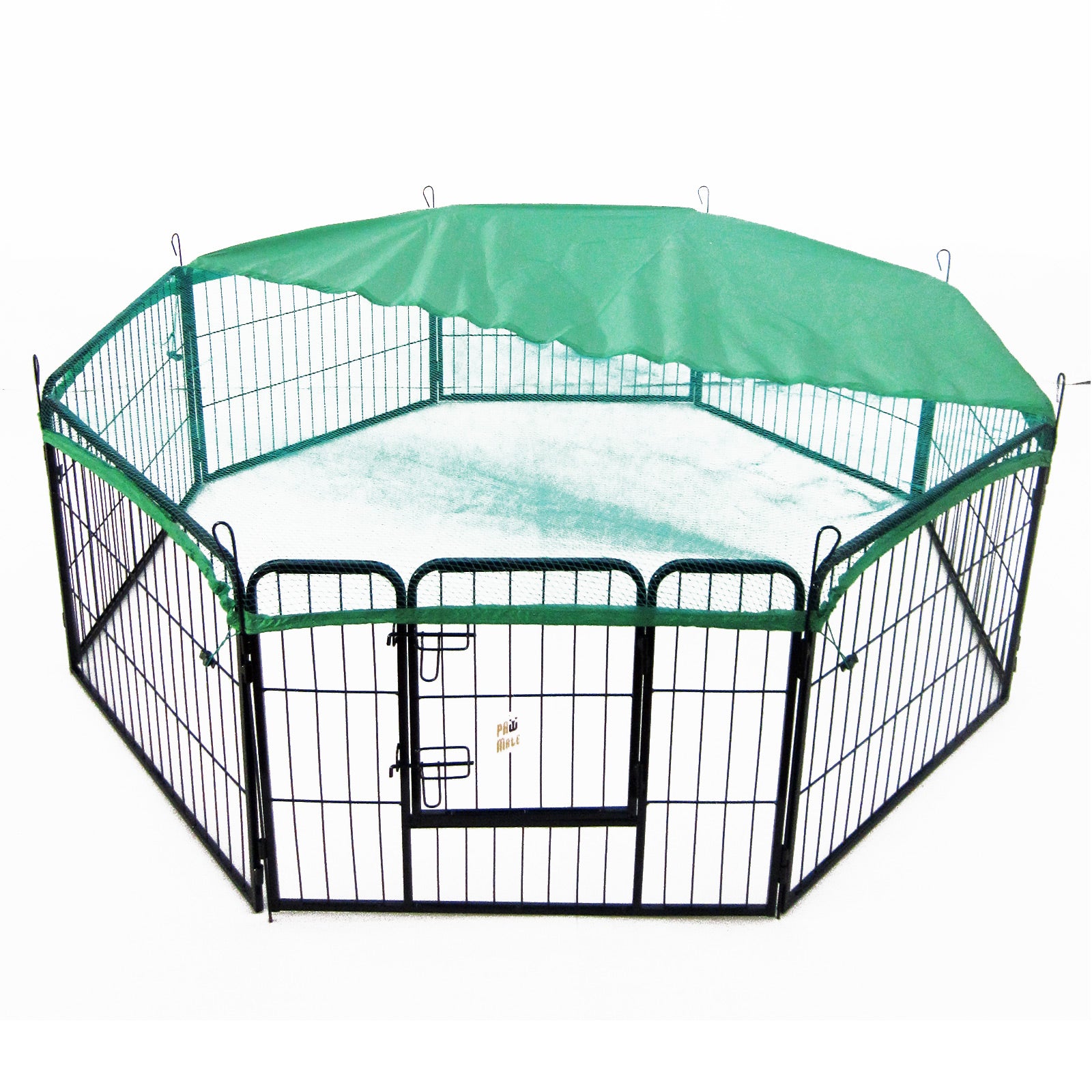 paw-mate-green-net-cover-for-pet-playpen-32in-dog-exercise-enclosure-fence-cage