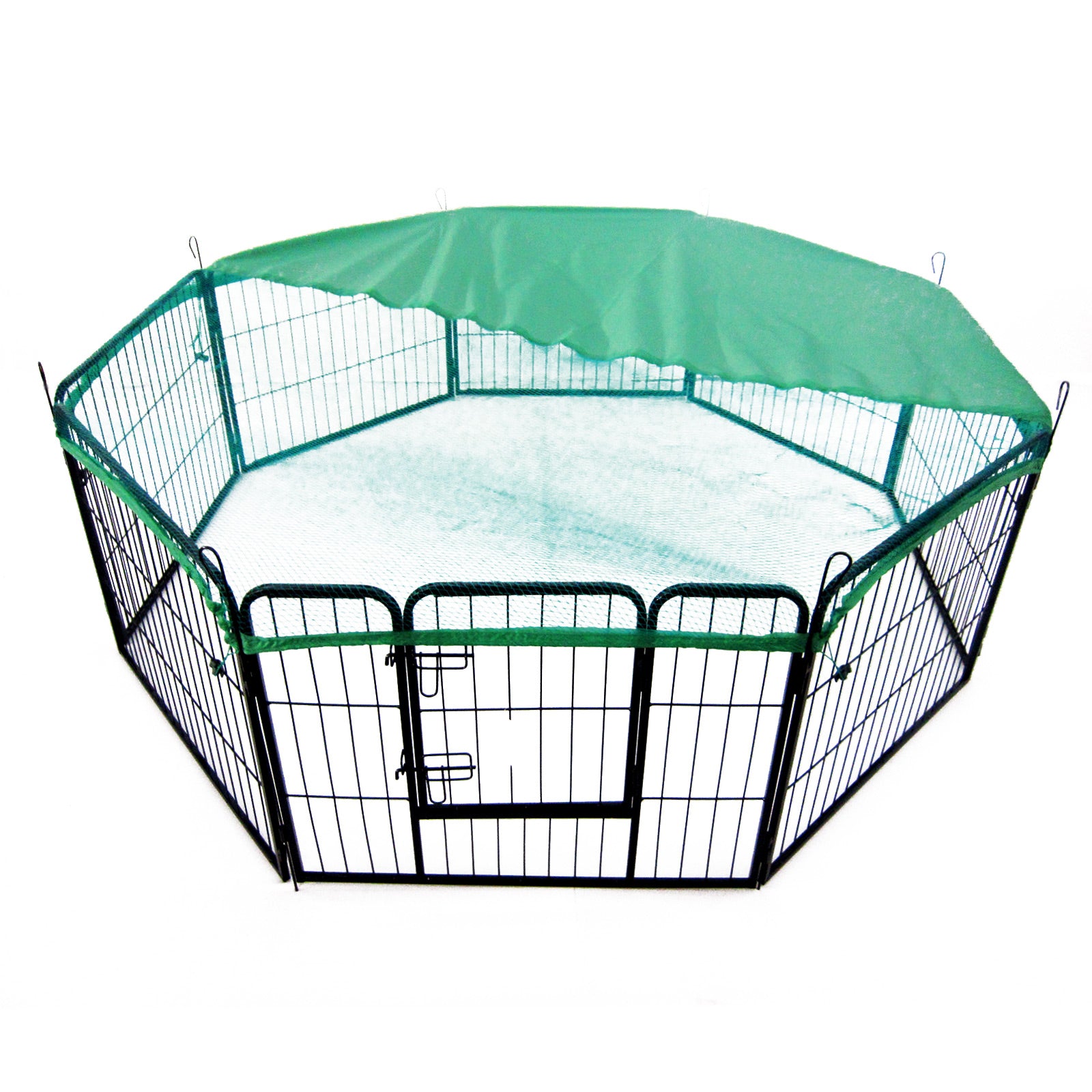 paw-mate-green-net-cover-for-pet-playpen-32in-dog-exercise-enclosure-fence-cage