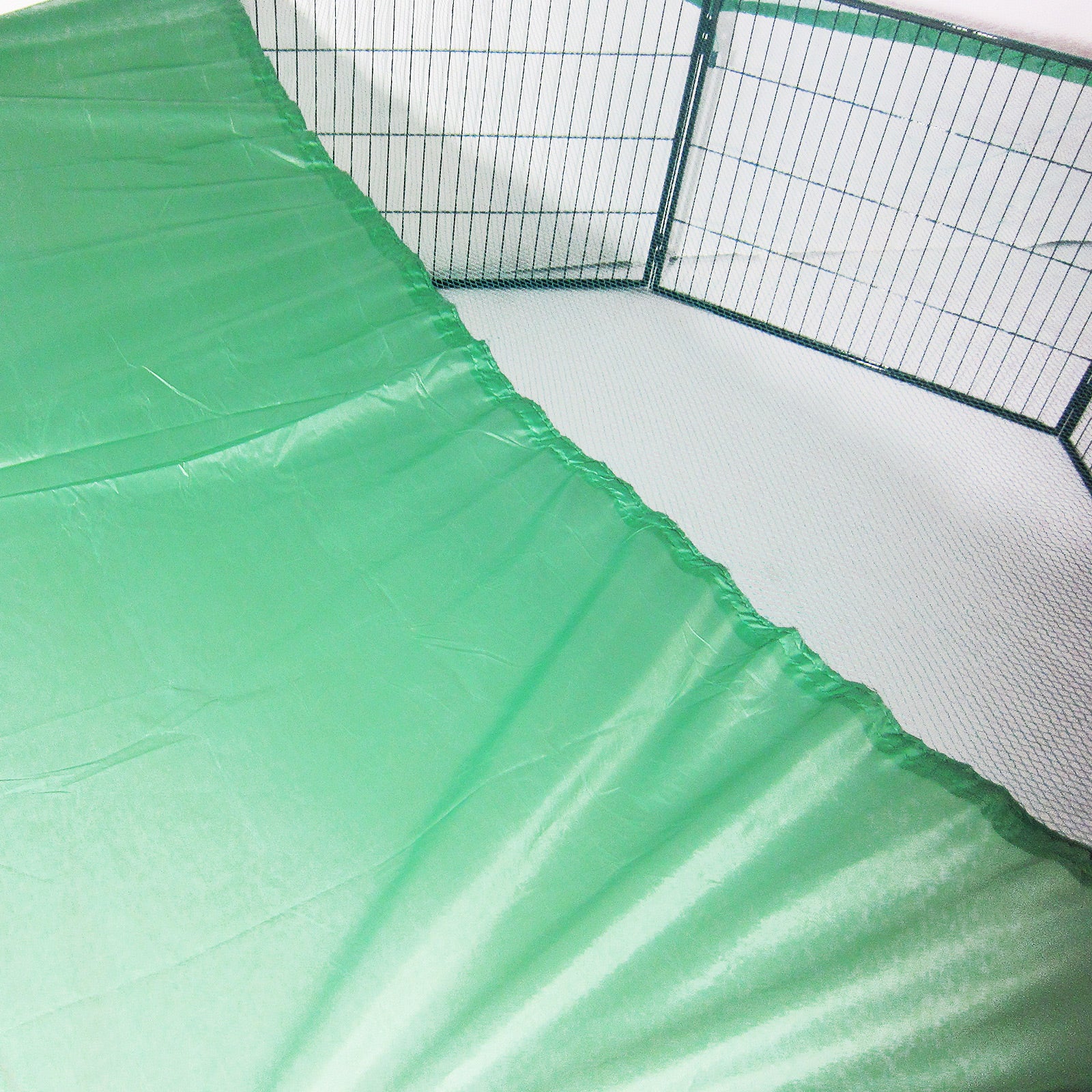 paw-mate-green-net-cover-for-pet-playpen-32in-dog-exercise-enclosure-fence-cage