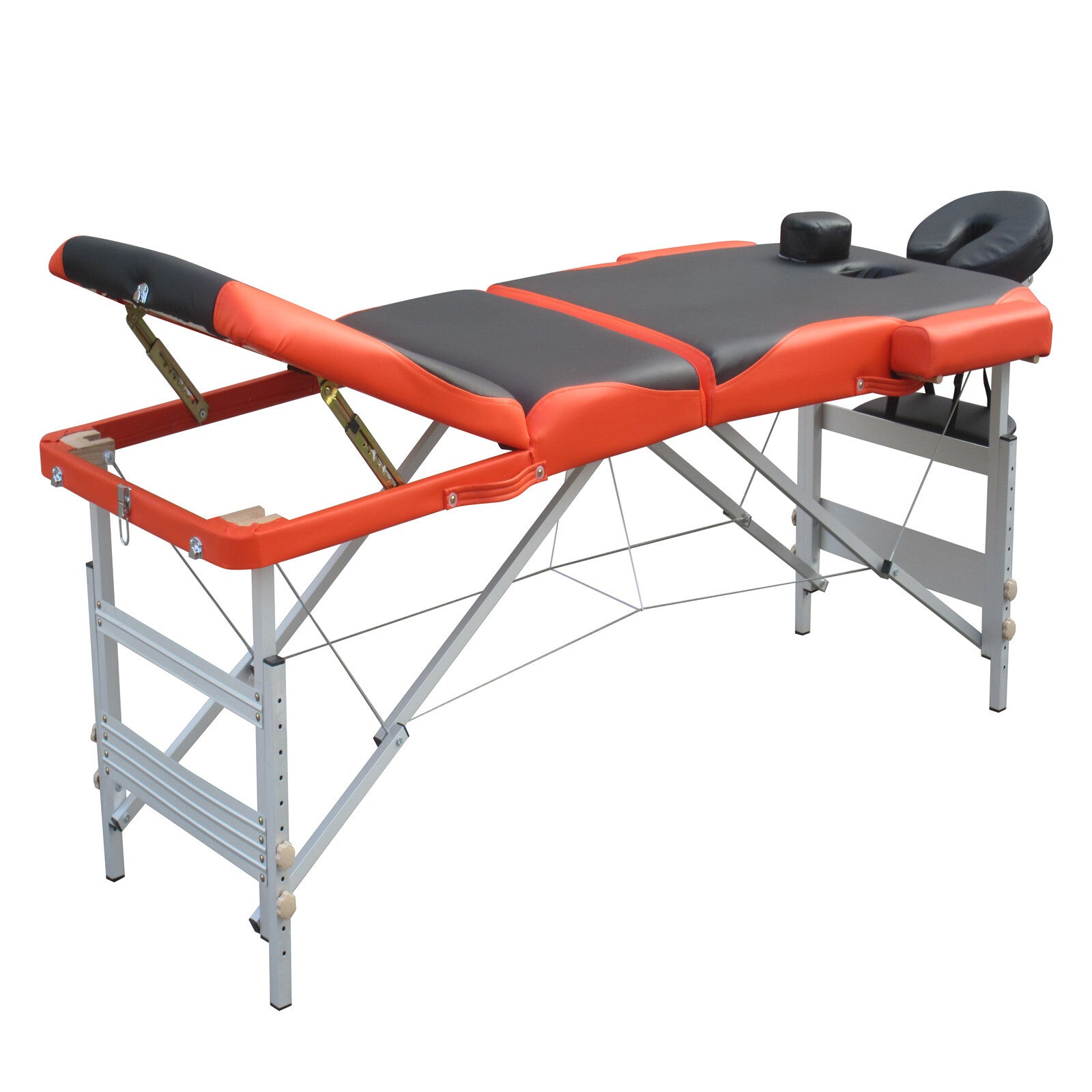 YES4HOMES 3 Fold Portable Aluminium Massage Table Massage