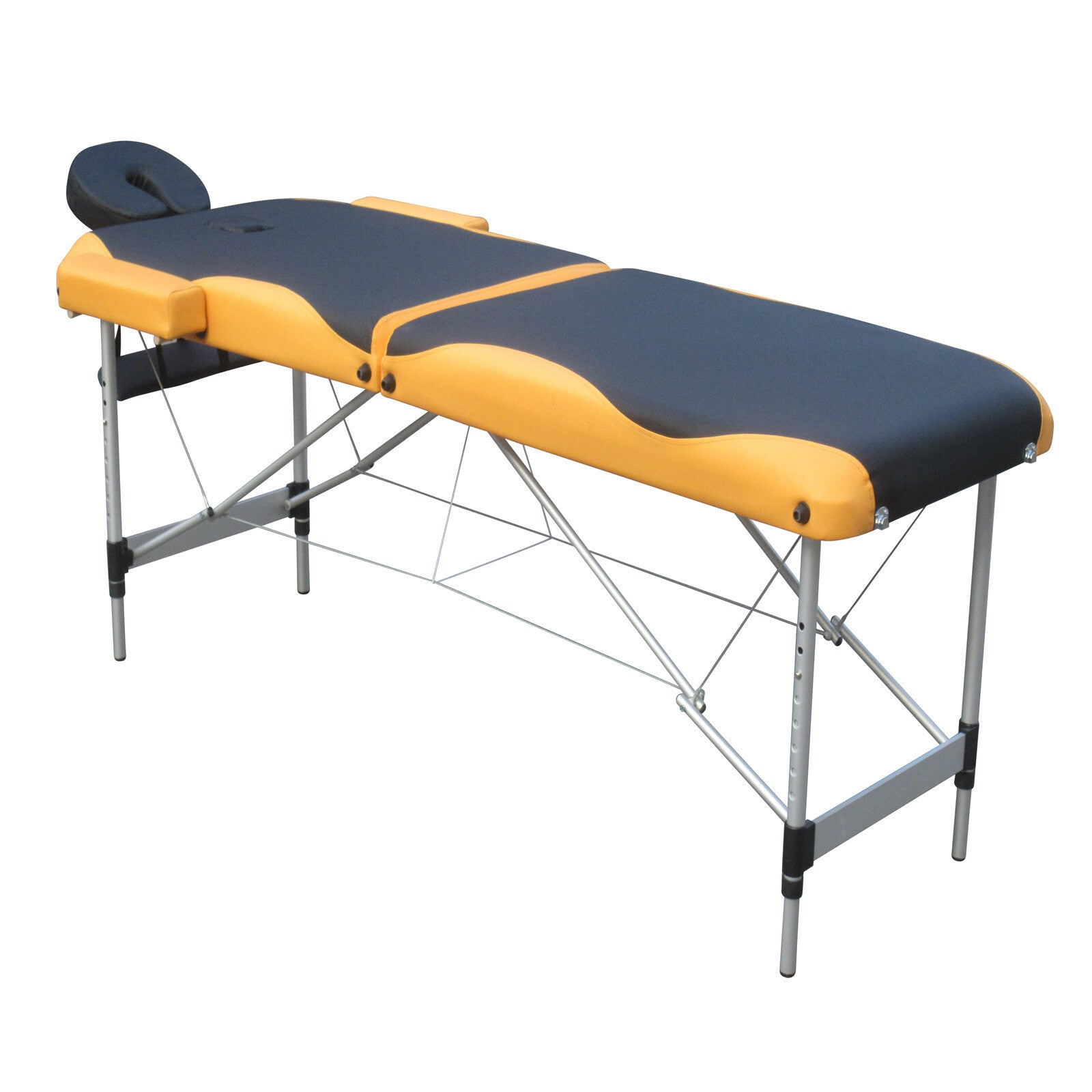 YES4HOMES 2 Fold Portable Aluminium Massage Table Massage Bed Beauty Therapy